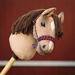 Materialpaket Mit Hobby Horse Stoff Braun Für Schnittmuster “HOLLY” -Kullaloo hobby horse zubehoer selber machen knotenhalfter