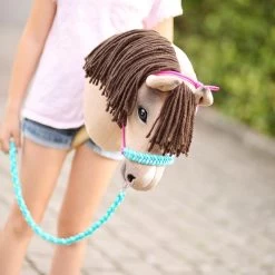 Hobby Horse Selber Machen Mit Schnittmuster "HOLLY" + Anleitung Für Halfter & Führstricke (PDF-eBook) -Kullaloo hobby horse zubehoer selber machen knotenhalfter mit fuehrstrick