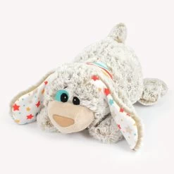 Plüschstoff "12in1" Musterprint – 1,5 Mm SuperSoft SHORTY – Panel 100 X 150 Cm -Kullaloo hund naehen stoff zottelpluesch dipydye camel