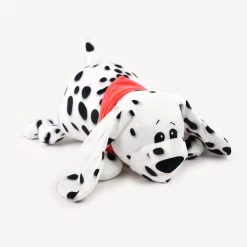 Hobby Horse Stoff Tigerschecke / Dalmatiner – 1,5 Mm SuperSoft SHORTY – Panel 100 X 75 Cm -Kullaloo hund wuffl dalmatiner 1