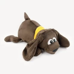 Plüsch Dunkelbraun / Terrabraun – 5 Mm SuperSoft SNUGLY -Kullaloo hund wuffl snugly terrabraun 2