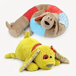 Hunde Schnittmuster Für Kuscheltier Und Bettschlange "WUFFL"