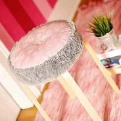 Zotteliger Langhaarplüsch Grau (silber) – 20 Mm SuperSoft SHAGGY 14 Zotteliger Langhaarplüsch Grau (silber) – 20 Mm SuperSoft SHAGGY -Kullaloo ikea frosta sitzkissen naehen hocker 5