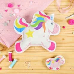 Nähsets Für Mädchen Und Jungen: 5er-Set KINDERLEICHT Serie "Magic World" -Kullaloo kinder naehen einhorn materialset 1