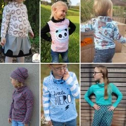 Kindershirt Nähen Mit Schnittmuster Rolli „RENATE“ -Kullaloo kindershirt naehen rollkragenpullover probenaehergebnisse 1