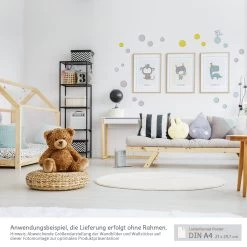 Kinderzimmer Wanddeko Set Mit 3 A4-Postern Und Wandtattoos Zum Selbstgestalten 13 Kinderzimmer Wanddeko Set Mit 3 A4-Postern Und Wandtattoos Zum Selbstgestalten -Kullaloo kinderzimmer wanddeko set poster wandtattoos just be yourself 8