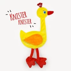 Plüschstoff Orange – 1,5 Mm SuperSoft SHORTY 15 Plüschstoff Orange – 1,5 Mm SuperSoft SHORTY -Kullaloo knistertuch naehen schmusetuch ente gundi 2 1