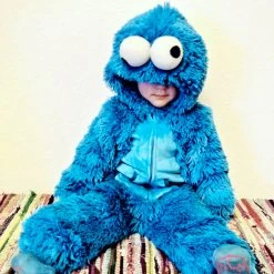 Zotteliger Langhaarplüsch Blau – 20 Mm SuperSoft SHAGGY 21 Zotteliger Langhaarplüsch Blau – 20 Mm SuperSoft SHAGGY -Kullaloo kruemelmonster bearbeitet