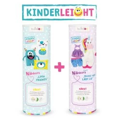 Kinder Nähsets Im Doppelpack: KINDERLEICHT Nähkurse "Little FRIENDS" & "Dress Up LADY LU"