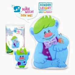 Nähset Für Kinder Und Anfänger: Troll "WILBALD" – KINDERLEICHT Serie "Magic World"