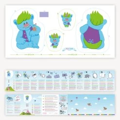 Nähsets Für Mädchen Und Jungen: 5er-Set KINDERLEICHT Serie "Magic World" -Kullaloo kullaloo naehset fuer kinder anfaenger troll 2 1