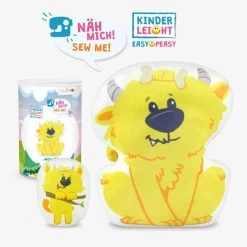 Nähset Kinder Nähmaschine: Waldgeist "WOLLE" – KINDERLEICHT Serie "Magic World"