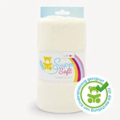 Materialpaket Mit Hobby Horse Stoff Grau Für Schnittmuster "HOLLY" -Kullaloo kurhaarpluesch stoff wollweiss supersoft snugly spielzeugtauglich 1