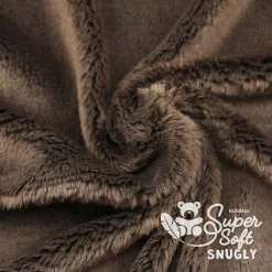 Plüsch Dunkelbraun / Terrabraun – 5 Mm SuperSoft SNUGLY -Kullaloo kurzhaar pluesch dunkelbraun terrabraun supersoft snugly 3
