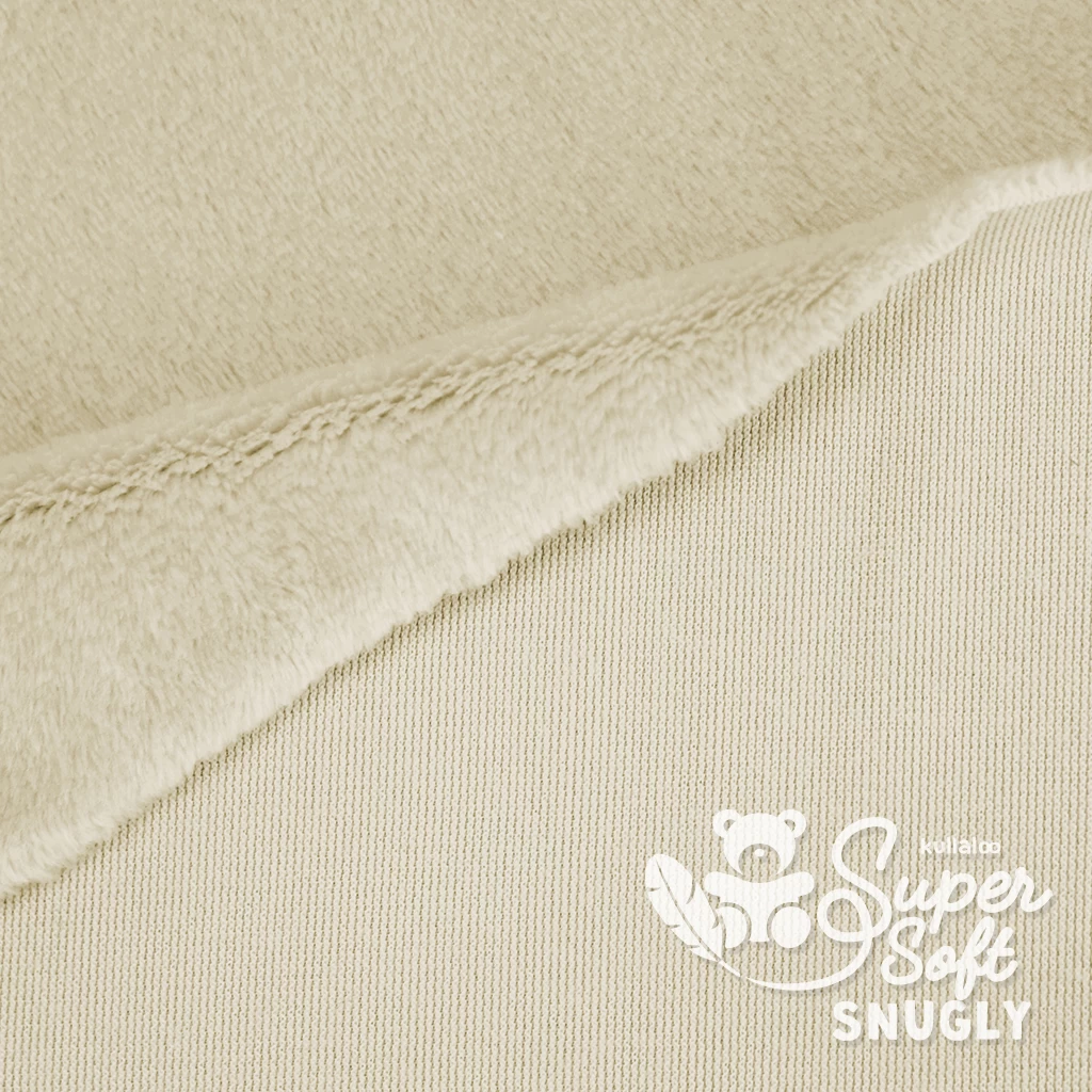 Plüsch Stoff Beige / Latte – 5 Mm SuperSoft SNUGLY 3 Plüsch Stoff Beige / Latte – 5 Mm SuperSoft SNUGLY – Bild 3