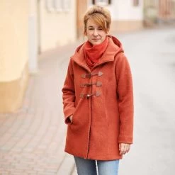 Kurzmantel Nähen Mit Schnittmuster Mantel "MISTY" Für Damen 12 Kurzmantel Nähen Mit Schnittmuster Mantel "MISTY" Für Damen -Kullaloo kurzmantel naehen schnittmuster mantel damen knebelknoepfe