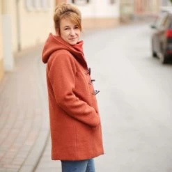 Kurzmantel Nähen Mit Schnittmuster Mantel "MISTY" Für Damen 13 Kurzmantel Nähen Mit Schnittmuster Mantel "MISTY" Für Damen -Kullaloo kurzmantel schnittmuster mantel damen knebelknoepfe