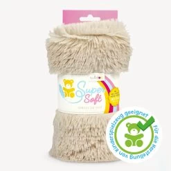 Zotteliger Langhaarplüsch Beige / Latte – 20 Mm SuperSoft SHAGGY