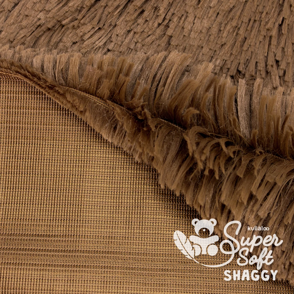 Zotteliger Langhaarplüsch Braun – 30 Mm SuperSoft SHAGGY 3 Zotteliger Langhaarplüsch Braun – 30 Mm SuperSoft SHAGGY – Bild 3