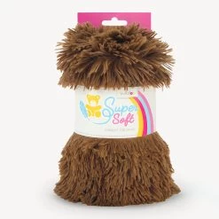 Igel Geschenkset: Papierschnittmuster + Zwei Plüschs In Geschenkbox 17 Igel Geschenkset: Papierschnittmuster + Zwei Plüschs In Geschenkbox -Kullaloo langhaar zottelpluesch stoff braun supersoft shaggy