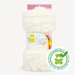 Zotteliger Langhaarplüsch Wollweiß – 20 Mm SuperSoft SHAGGY