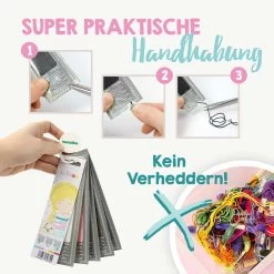 Sticktwist 5er-Set Zum Handsticken Von Kuscheltier- Und Puppengesichtern – Madeira Mouliné 13 Sticktwist 5er-Set Zum Handsticken Von Kuscheltier- Und Puppengesichtern – Madeira Mouliné -Kullaloo madeira sticktwist handhabung 1