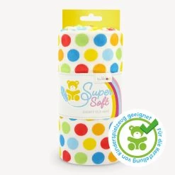 Plüschstoff Gepunktet "Hula Dots" Multi – 1,5 Mm SuperSoft SHORTY