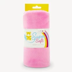 Stoffpaket Für Donutkissen "SWEETY" -Kullaloo minky stoff meterware supersoft rosa