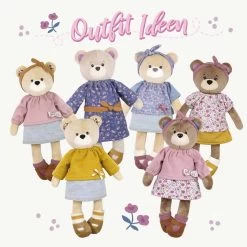 Schnittmuster Teddy Nähen Für Anfänger "BETSY BÄR" ✚ Kleidung ♥ Dress Me Bestie Serie -Kullaloo naehanleitung dress me bestie images DE 2