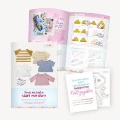 Elefant Nähanleitung "EDDY" ✚ Kleidung Mit Shirt, Hose Und Accessoires ♥ Dress Me Bestie Serie -Kullaloo naehanleitung dress me bestie shirt mit klett