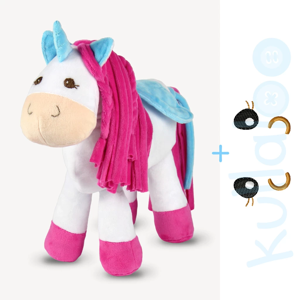 Einhorn Schnittmuster "LADY LU" Mit Stickdatei 1 Einhorn Schnittmuster "LADY LU" Mit Stickdatei