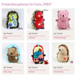 Igel Nähen Mit Papierschnittmuster "STOPPEL" 11 Igel Nähen Mit Papierschnittmuster "STOPPEL" -Kullaloo naehanleitung igel naehen probenaehergebnisse