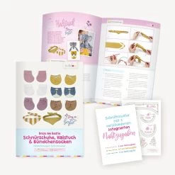 Elefant Nähanleitung "EDDY" ✚ Kleidung Mit Shirt, Hose Und Accessoires ♥ Dress Me Bestie Serie -Kullaloo naehanleitung puppenkleidung dress me bestie halstuch schnuerschuhe socken