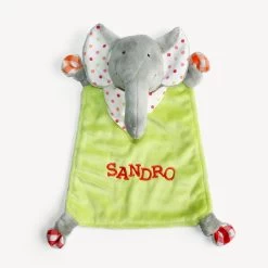 Elefanten Schnuffeltuch Nähanleitung: Papierschnittmuster "KUMI" -Kullaloo naehanleitung schnuffeltuch elefant kumi 2 1