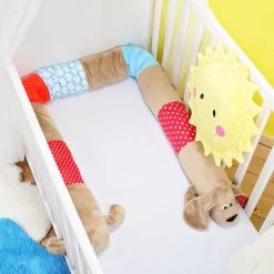 Hunde Schnittmuster Für Kuscheltier Und Bettschlange "WUFFL" -Kullaloo naehen fuer babys bettschlange hund 1