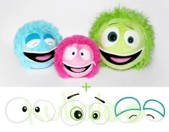 Schnittmuster Kuschelkopf "COOLER KULLER" Inkl. Stickdateien