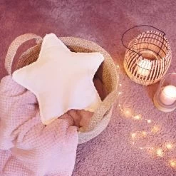 Plüschstoff Wollweiß – 1,5 Mm SuperSoft SHORTY 17 Plüschstoff Wollweiß – 1,5 Mm SuperSoft SHORTY -Kullaloo naehen fuer weihnachten sternkissen 1