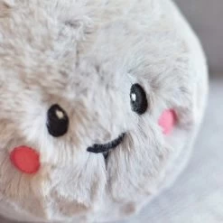 Kunstfell Grau / Platinum – 12 Mm Fluffy Rabbit ✶ FANTASTIC Furs -Kullaloo naehen ostern hase 8