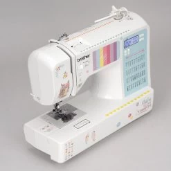 Computer Nähmaschine Brother FS-40 Kullaloo Edition – Messemodell -Kullaloo naehmaschine elektronisch anfaenger und fortgeschrittene brother FS 40 9