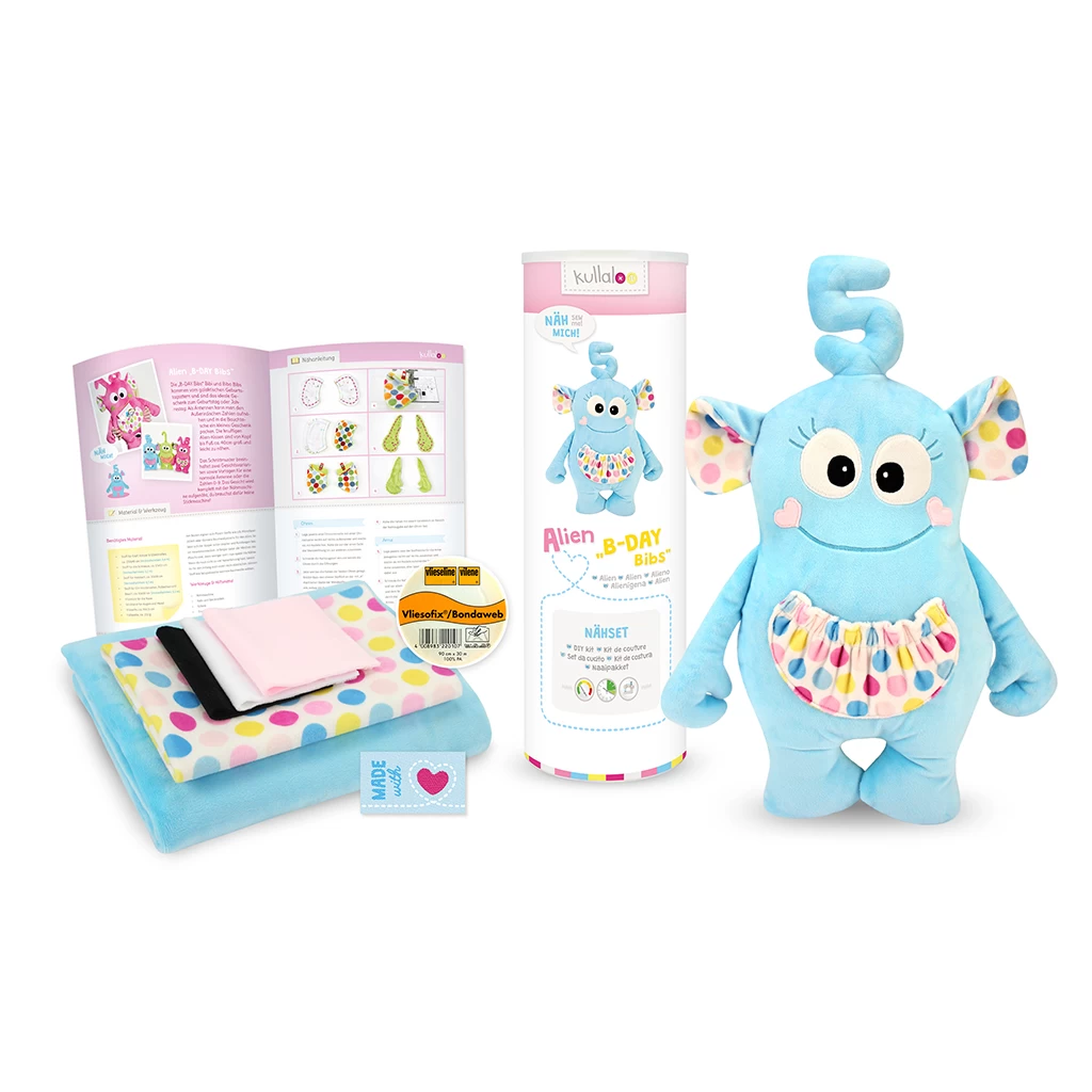 Nähset Alien "B-DAY Bibs" 2 Nähset Alien "B-DAY Bibs" – Bild 2