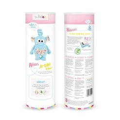 Nähset Alien "B-DAY Bibs" 8 Nähset Alien "B-DAY Bibs" -Kullaloo naehset alien b day bibs tuerkis huladots 4 20160520