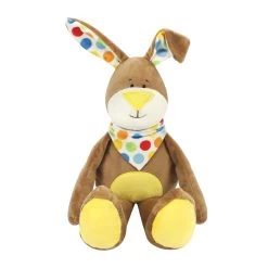 Nähset Hase "KULIO" In Braun / Gelb + Schnitt -Kullaloo naehset hase huladots 3 20160520 1