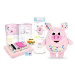 Nähset Schwein "LANDOLIN" -Kullaloo naehset schwein huladots 2 20160520