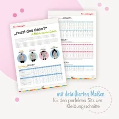 Schnittmuster-Kollektion SEWwhat? ♥ ByGraziela Special Edition ♥ EBOOK -Kullaloo naehzeitschrift sewwhat 2017 bygraziela detaillierte masse 1