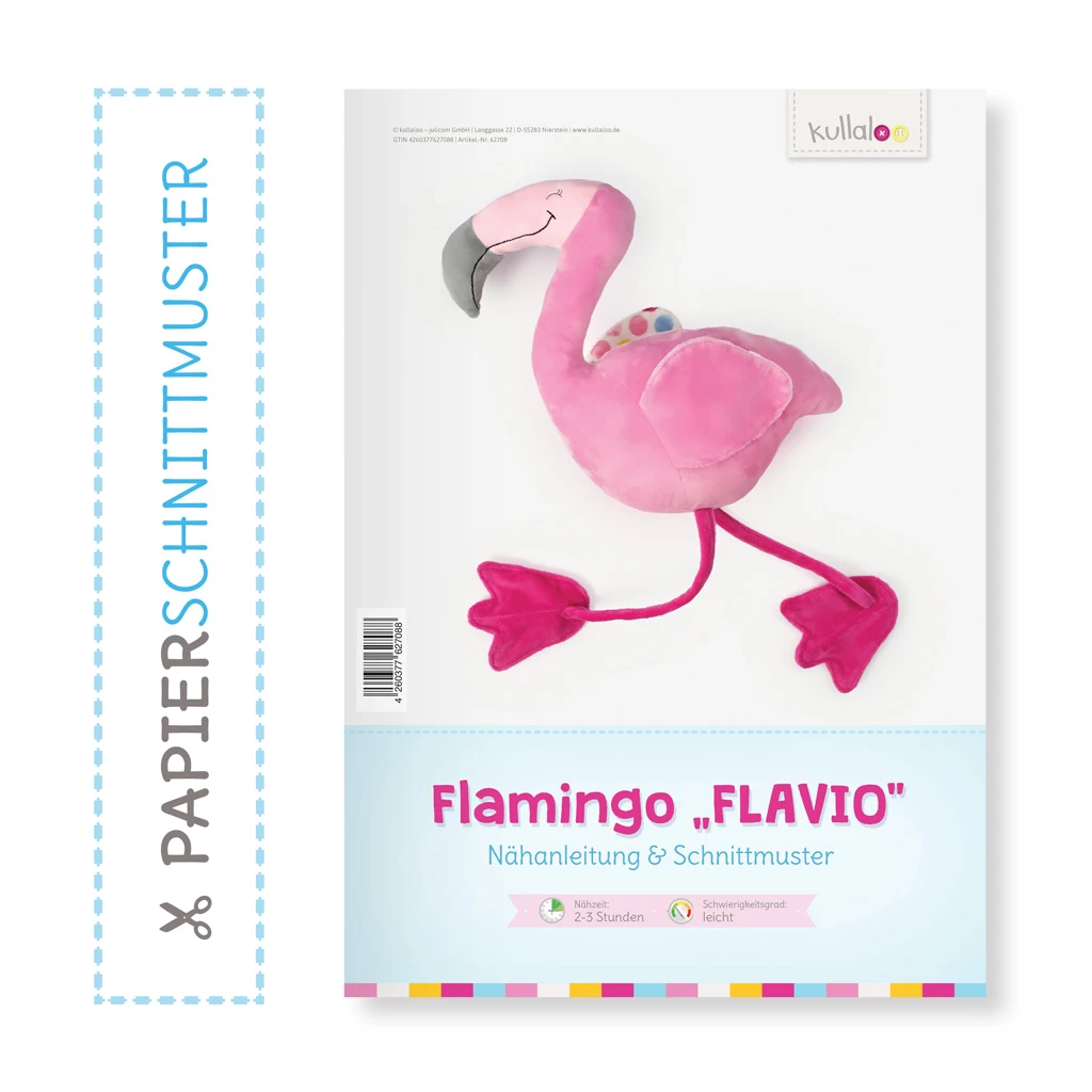 Flamingo Nähen: Papierschnittmuster Flamingo "FLAVIO" 1 Flamingo Nähen: Papierschnittmuster Flamingo "FLAVIO"