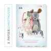 Doppelpapierschnittmuster Kuscheltiere "MELLY & MATTES" By Lila-Lotta