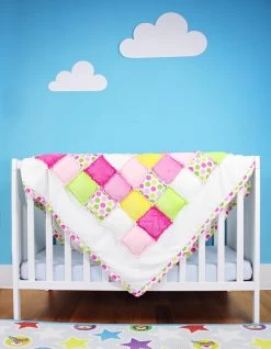 Plüschstoff Hellgrün – 1,5 Mm SuperSoft SHORTY 20 Plüschstoff Hellgrün – 1,5 Mm SuperSoft SHORTY -Kullaloo patchworkdecke selber naehen rag puff quilt 1