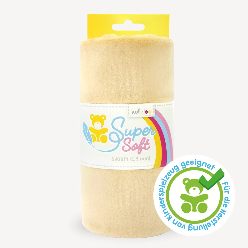 Plüsch Camel / Beige – 1,5 Mm SuperSoft SHORTY
