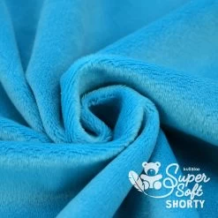 Plüschstoff Blau – 1,5 Mm SuperSoft SHORTY -Kullaloo pluesch blau meterware supersoft shorty 3