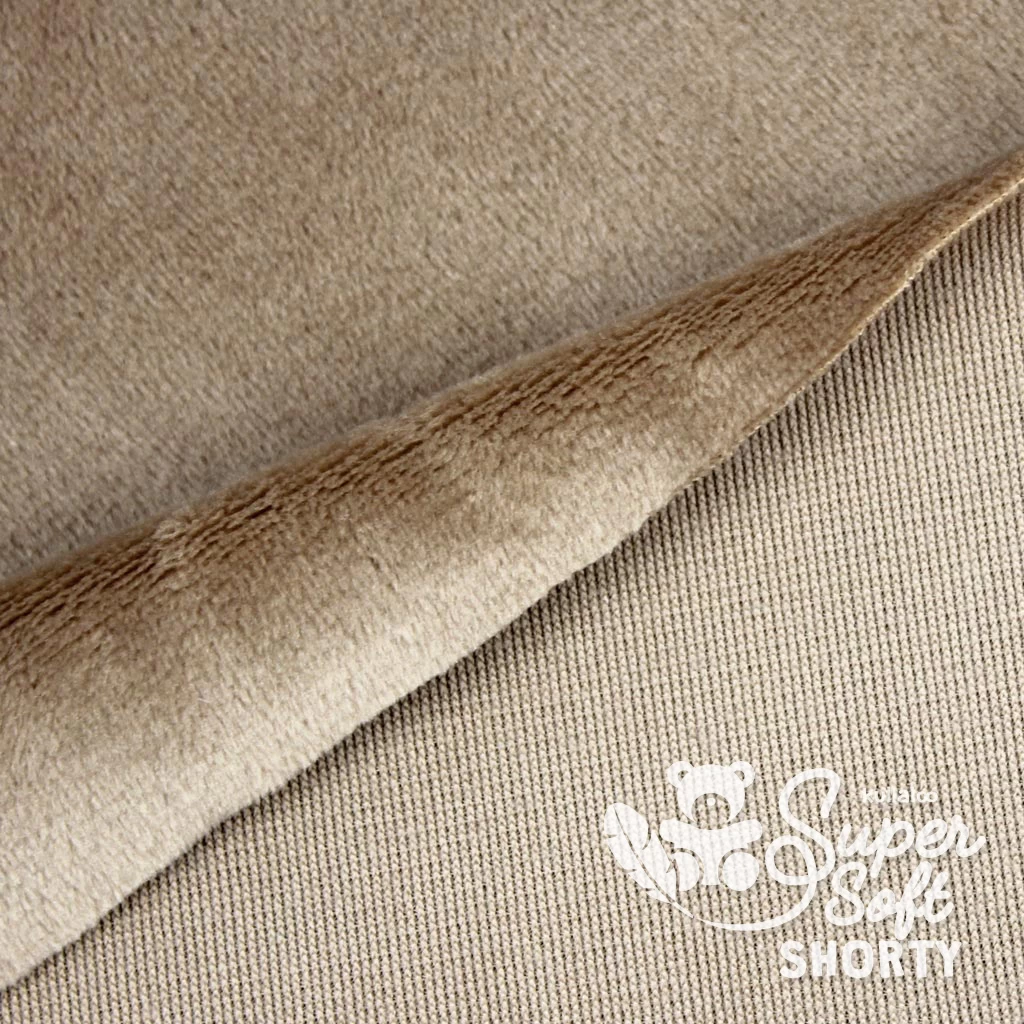 Plüsch Braun / Taupe – 1,5 Mm SuperSoft SHORTY 3 Plüsch Braun / Taupe – 1,5 Mm SuperSoft SHORTY – Bild 3